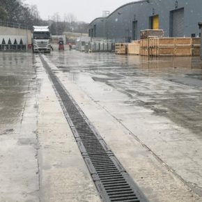 FASERFIX SUPER for external yard at Airedale factory