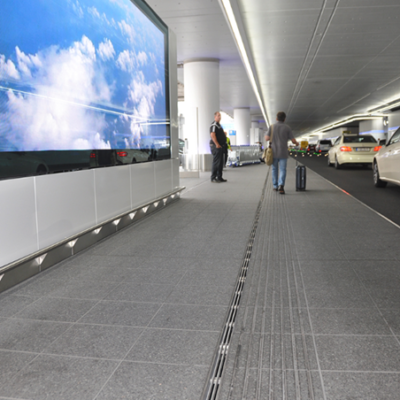 Customised Drainage Solution for terminal at Frankfurt Airport, Germany